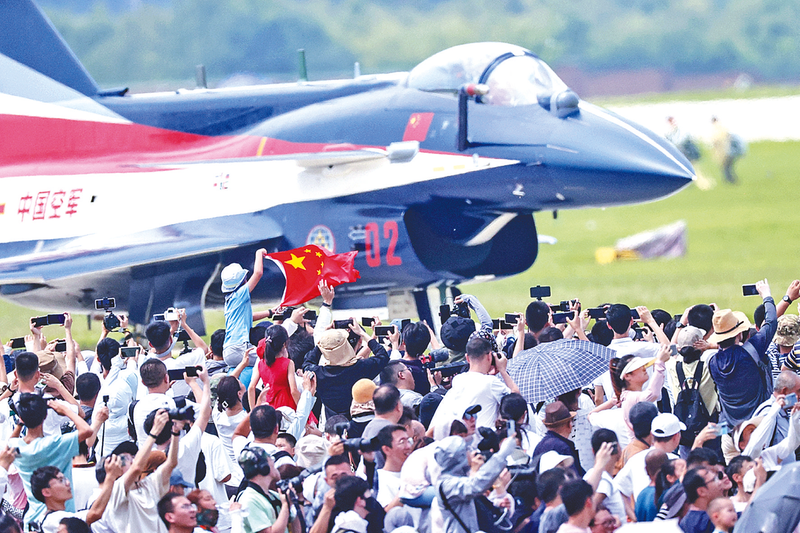 干欧美B长春航空展迎来首个公众日